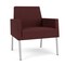 Lesro Mystic Lounge Reception Guest Chair, Silver, RF Nebbiolo Upholstery ML1101 - alternate 1